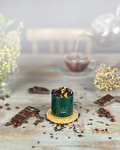 Vendita online Te verde alla Rosa Kusmi Tea in scatola di metallo. Tè di  qualità sfuso. Shop on-line ginger Thé