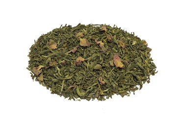 Rosentee mit matcha grüner Tee FES