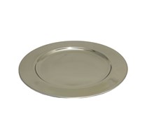 Plate round Moroccan - without decoration