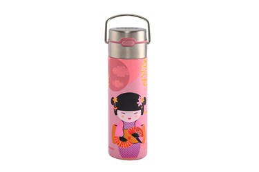 Bottiglia termica in acciaio New little Geisha con doppio filtro, 500ml