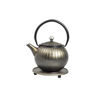 Teapot Cast iron 0,8L Cchokoreto iron color