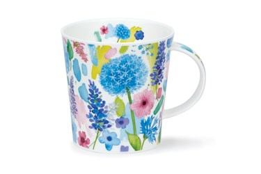 Mug Cairngorm Floral Burst Blue