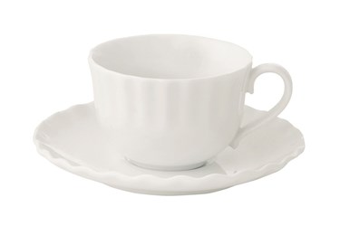 Koffee cup 110ml in porcellain ONDE WHITE