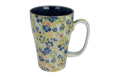 Mug Blue/Yellow Flowers