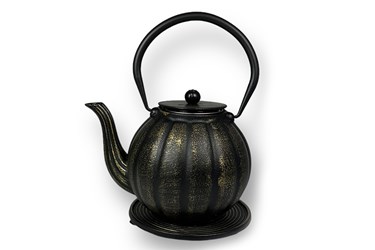 Teapot Cast iron 1,0L Kekkon grecyan/gold