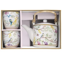 Set The - Teapot 600ml with 2 cups BIRDS MELODY