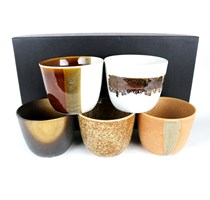 Set 5 Tea Cup 8,5x6,5 cm