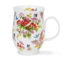 Tazza Suffolk Flower Garden Red