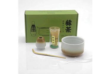 Set Matcha con bowl, cucchiaino e frullino