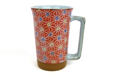 Mug red 8,5x13,5 cm
