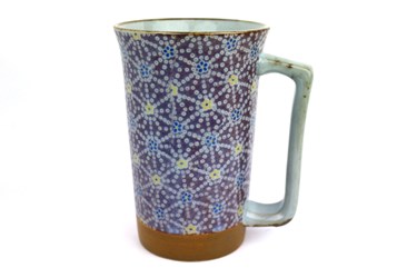 Mug blau 8,5x13,5 cm
