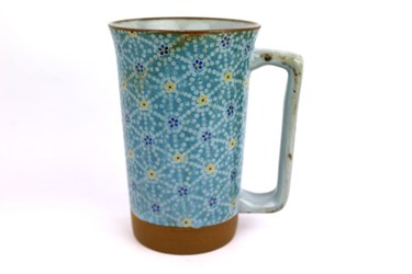 Mug light blue 8,5x13,5 cm