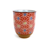 Tea cup rossa 6,8x8 cm