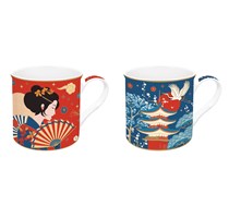 Set 2 Mug porcellana 300ml TOKYO