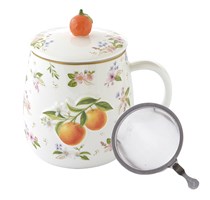 Tisaniera 450ml farfalla FANCY FRUIT MANDARINO