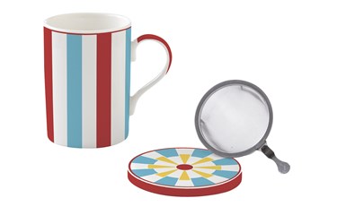 Infusion Mug 350ml with filter GEOCROMIA