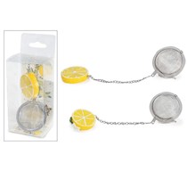 Infusore in metallo con limoni (decoro assortito)