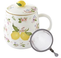 Tisaniera 450ml farfalla FANCY FRUIT LIMONE