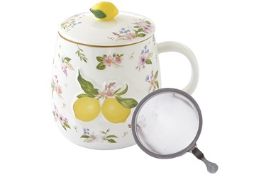 Mug 450ml butterfly FANCY FRUIT LIMONE