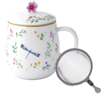 Tisaniera 450ml libellula FANCY GARDEN