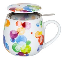 Tisaniera coccolo bubbles con filtro 420ml
