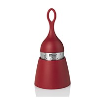 Filtro Tè in acciaio inox-resina rosso cm 4x12,5