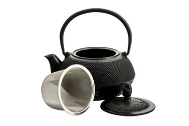Teapot Cast iron Black Arare 800ml.