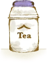 Vasetto Specialità e<br> Fiori di Tè